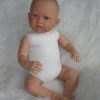 AD8c Levensechte Babypop Kristina soft body blauwe ogen met roze kleding en speen 52 cm - Afbeelding 11