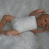AD8c Levensechte Babypop Kristina soft body blauwe ogen met roze kleding en speen 52 cm - Afbeelding 8