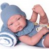AJ09b Antonio Juan Sweet reborn babypop jongen full body 43 cm LAATSTE - Afbeelding 6