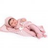 AJ12b Antonio Juan grote babypop soft body met haar kleding en speen 50 cm - Afbeelding 14