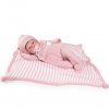 AJ12b Antonio Juan grote babypop soft body met haar kleding en speen 50 cm - Afbeelding 10