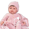 AJ12b Antonio Juan grote babypop soft body met haar kleding en speen 50 cm - Afbeelding 5