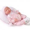 AJ15d Antonio Juan pop babypop soft body slapend met kleding kussen en speen 40 cm - Afbeelding 4