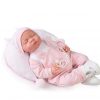 AJ15d Antonio Juan pop babypop soft body slapend met kleding kussen en speen 40 cm - Afbeelding 12