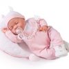 AJ15d Antonio Juan pop babypop soft body slapend met kleding kussen en speen 40 cm - Afbeelding 3