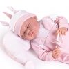 AJ15d Antonio Juan pop babypop soft body slapend met kleding kussen en speen 40 cm - Afbeelding 8
