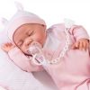 AJ15d Antonio Juan pop babypop soft body slapend met kleding kussen en speen 40 cm