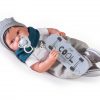 AJ18e Antonio Juan pop babypop softbody glimlachend met haar kleding en speen 42 cm - Afbeelding 2