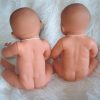 PD07c Babypoppen Duimelotje Tweeling jongen en meisje met speen 42 cm - Afbeelding 14