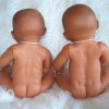 PD07d Babypop Duimelotje Meisje getint met kleding en speen 42 cm - Afbeelding 15