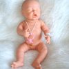 PD08a Babypop Slapend Meisje blank met speen 42 cm - Afbeelding 6