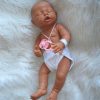 PD08g Babypop Slapend Meisje getint met speen 42 cm - Afbeelding 7