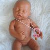 PD08g Babypop Slapend Meisje getint met speen 42 cm - Afbeelding 4