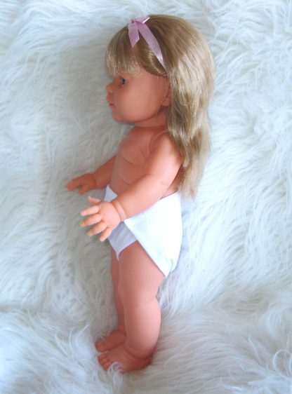PD09a Pop full body Meisje blank met blond lang haar 43 cm - Afbeelding 11