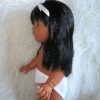 PD09b Pop full body Meisje getint met lang haar 43 cm - Afbeelding 6