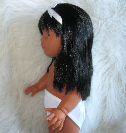 PD09b Pop full body Meisje getint lang haar gekleed 43 cm - Afbeelding 9