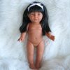PD09b Pop full body Meisje getint met lang haar 43 cm - Afbeelding 11