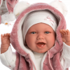 L13a Llorens babypop soft body vrolijk met geluid kleding en speen 42 cm - Afbeelding 10