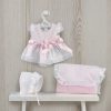 AS08a Asi full body babypop Maria meisje in kleding deken kussen en speen 43 cm - Afbeelding 6