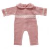 AS01a Poppenkleding roze pakje By Astrup voor pop 35 t/m 39 cm