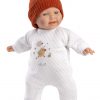 L15f Llorens levensecht babypopje soft body baby chick met kleding 31 cm - Afbeelding 11