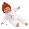 L15f Llorens levensecht babypopje soft body baby chick met kleding 31 cm - Afbeelding 4