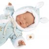 L15h Llorens levensecht babypopje soft body baby Bo slapend met kleding 31 cm - Afbeelding 14