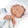 L15h Llorens levensecht babypopje soft body baby Bo slapend met kleding 31 cm - Afbeelding 19