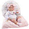 L02n Llorens levensechte babypop meisje full body dicht mondje met slaapzak 40 cm - Afbeelding 8