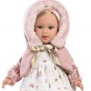 L23f Llorens pop soft body pop met blond haar en kleding 40 cm - Afbeelding 9