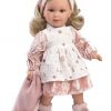 L23f Llorens pop soft body pop met blond haar en kleding 40 cm - Afbeelding 2