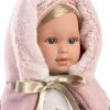 L23f Llorens pop soft body pop met blond haar en kleding 40 cm - Afbeelding 3