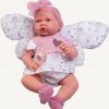 AJ14e Antonio Juan pop babypop soft body met kleding vlinder kussentje en speen 42 cm - Afbeelding 20