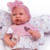AJ14e Antonio Juan pop babypop soft body met kleding vlinder kussentje en speen 42 cm - Afbeelding 19