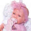 AJ14e Antonio Juan pop babypop soft body met kleding vlinder kussentje en speen 42 cm - Afbeelding 14