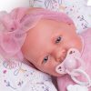 AJ14e Antonio Juan pop babypop soft body met kleding vlinder kussentje en speen 42 cm - Afbeelding 2