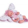 AJ14e Antonio Juan pop babypop soft body met kleding vlinder kussentje en speen 42 cm - Afbeelding 11