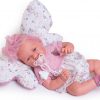 AJ14e Antonio Juan pop babypop soft body met kleding vlinder kussentje en speen 42 cm - Afbeelding 10