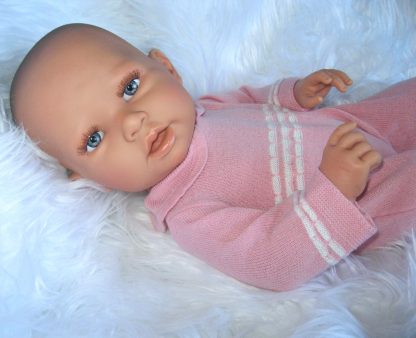 AS01c Poppenkleding roze pakje By Astrup voor pop 48 t/m 52 cm - Afbeelding 12