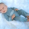 ADK Levensechte Babypoppen set New born Meisje en jongen 52 cm in gebreid pakje - Afbeelding 17