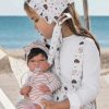 AJ09b Antonio Juan levensechte babypop fullbody meisje met haar kleding deken en speen 33 cm - Afbeelding 3