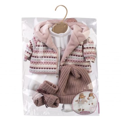 AL04b Poppenkleding 4 delig setje Llorens voor pop 40 t/m 43 cm - Afbeelding 2