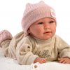 AL05 Poppenkleding en ligkussen 5 delige set Llorens voor pop 40 t/m 44 cm - Afbeelding 4