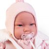 AJ11f Antonio Juan Mijn eerste reborn baby grote babypop met kleding en speen 52 cm