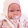 AJ11f Antonio Juan Mijn eerste reborn baby grote babypop met kleding en speen 52 cm - Afbeelding 4