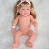 PD05a Babypop Preemie Meisje blank met blond haar 42 cm - Afbeelding 2