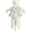 AL09 Poppenkleding 3 delig setje Llorens voor pop 40 t/m 42 cm