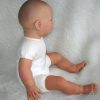 AD3e Levensechte Babypop soft body Naomi blauwe ogen velours pakje 53 cm - Afbeelding 17