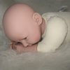 ADH1 Demonstratiepop babypop voor new born babyfotografie - therapie - babymassage 52 cm gewicht 3300 gram - Afbeelding 7