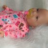 AD3l1 Levensechte Babypop soft body Naomi bruine ogen in kleding en speen 53 cm - Limited Edition - Afbeelding 19